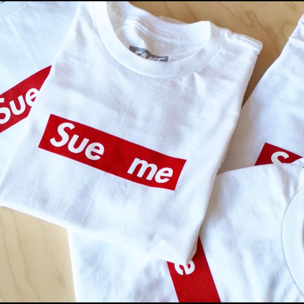 ‘Sue Me’ Cotten Tee-Shirt
